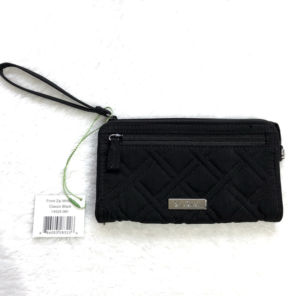 Vera Bradley Iconic RFID Front Zip Wristlet